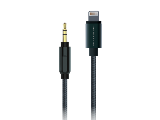 Aluminum Braided Lightning to AUX Cable 