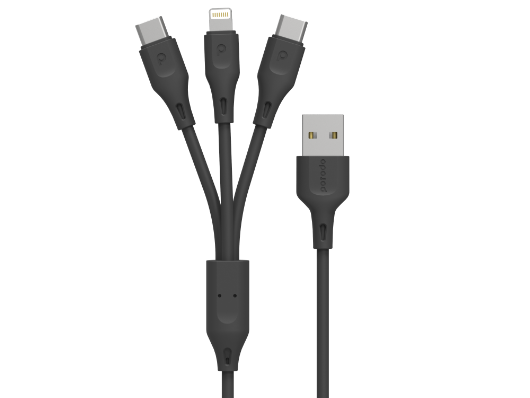 Charging Cable PVC 3 in 1 Cable