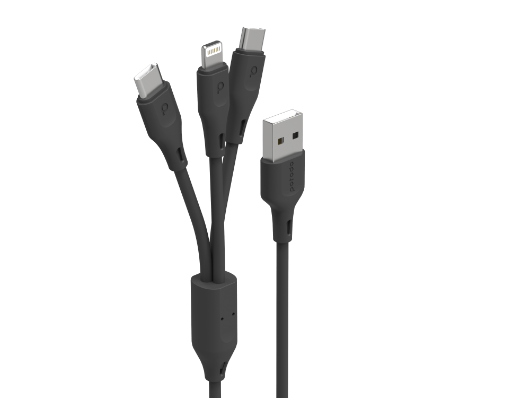 Charging Cable PVC 3 in 1 Cable