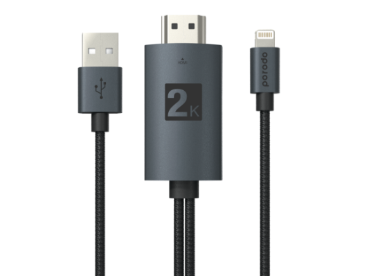 HDMI Lightning Cable with USB Connection