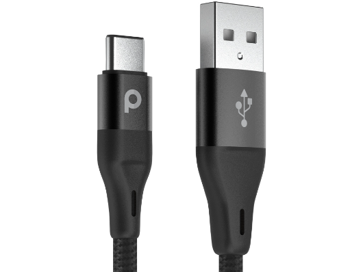 Braided USB-A to USB-C 