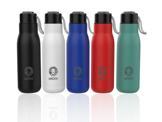 Green Lion Vacuum Flask Stainless Steel Water Bottle 500ml